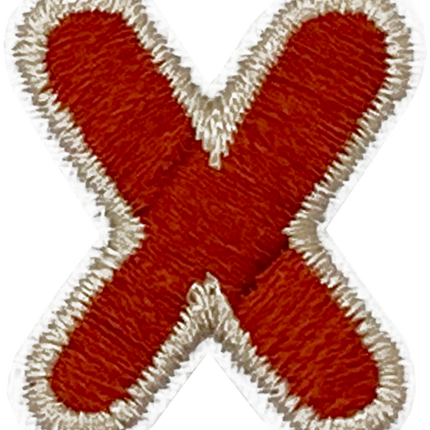 Multicolor X - Patch