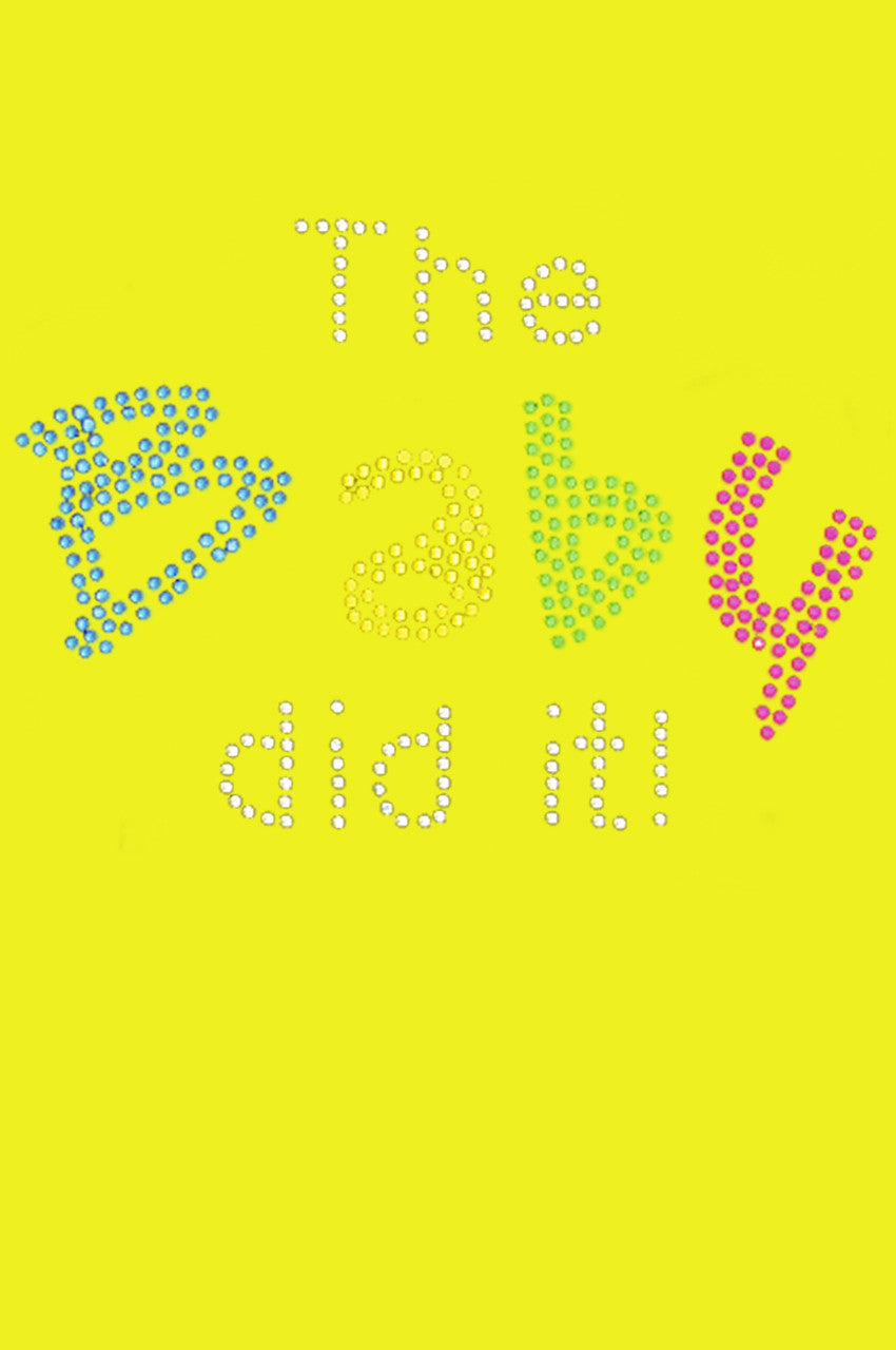 The Baby Did It - Bandanna Yellow