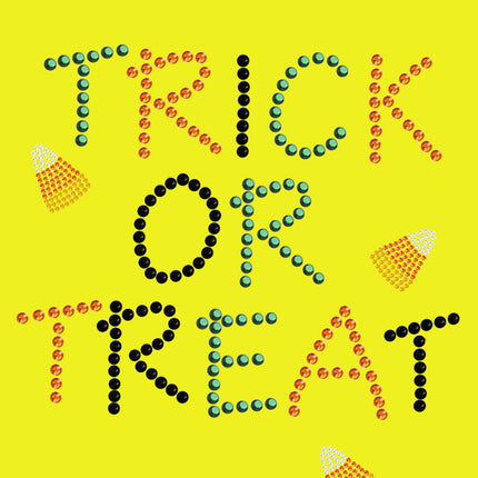 Trick or Treat with Candy Corn Bandanna