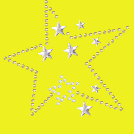 Gold & Silver Stars - Bandanna