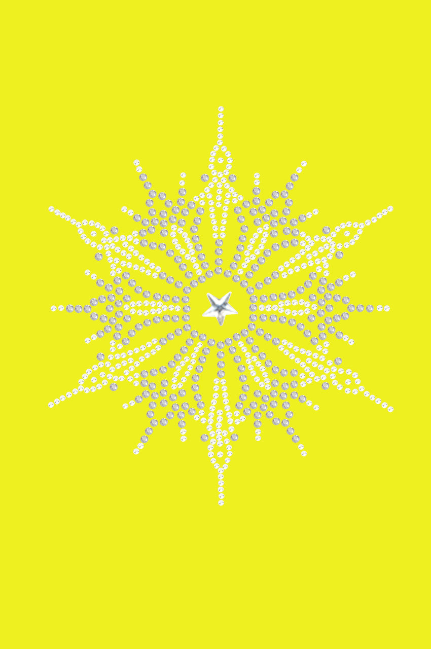 Snowflake 1 - Bandana Yellow