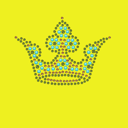 Crown 3 (Lime, Turquoise, & Brown) - Bndana