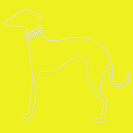 Greyhound Outline - bandana