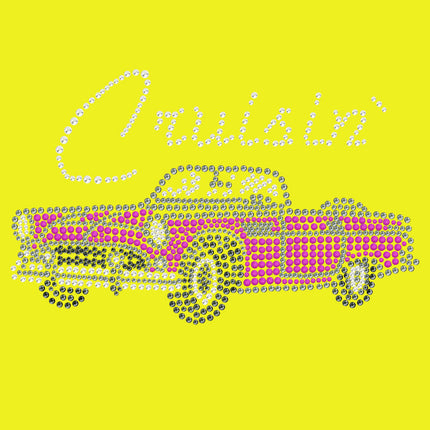 Cruisin Pink Convertible - Bandana