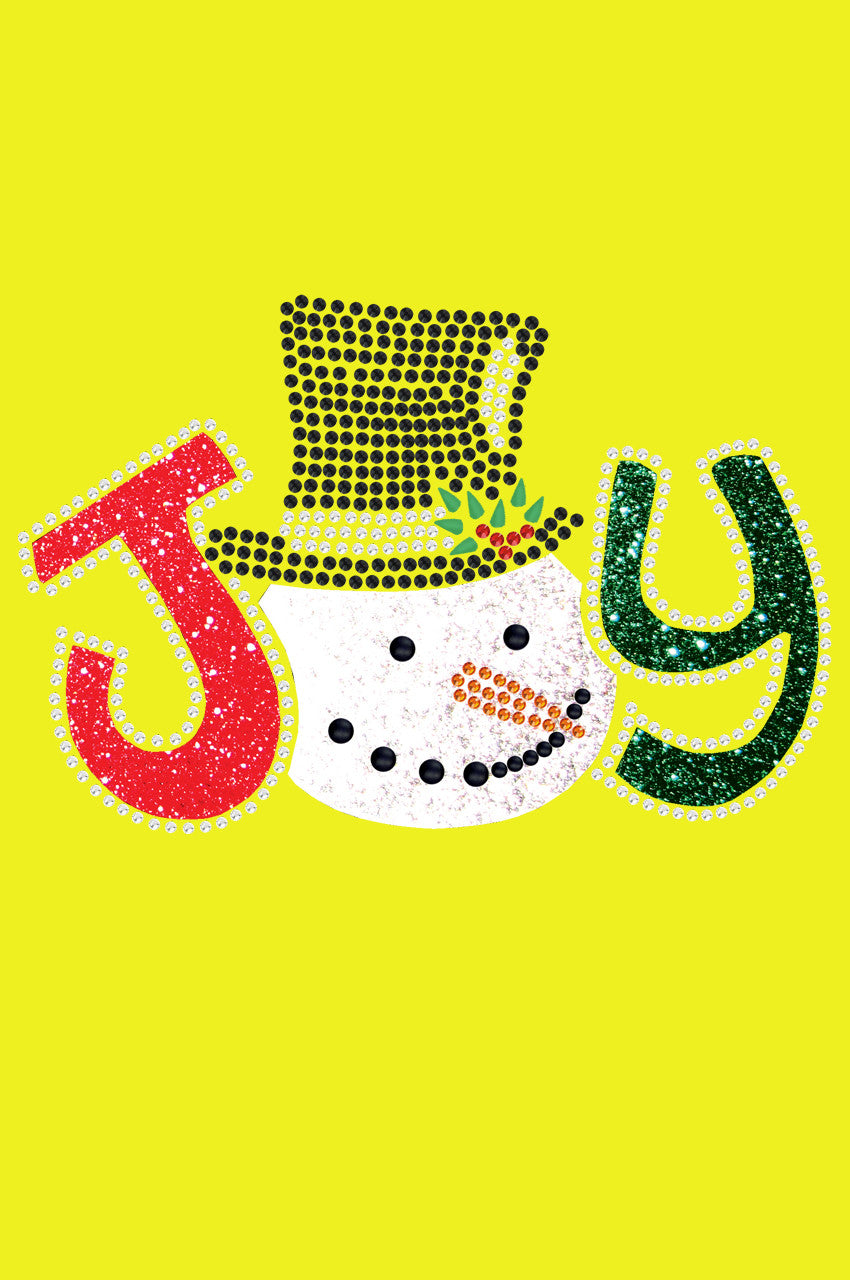 Joy Snowman - Bandana Yellow