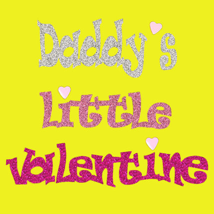 Daddy's Little Valentine Bandanna