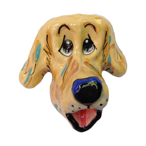 Yellow Labrador | Wall Sculpture