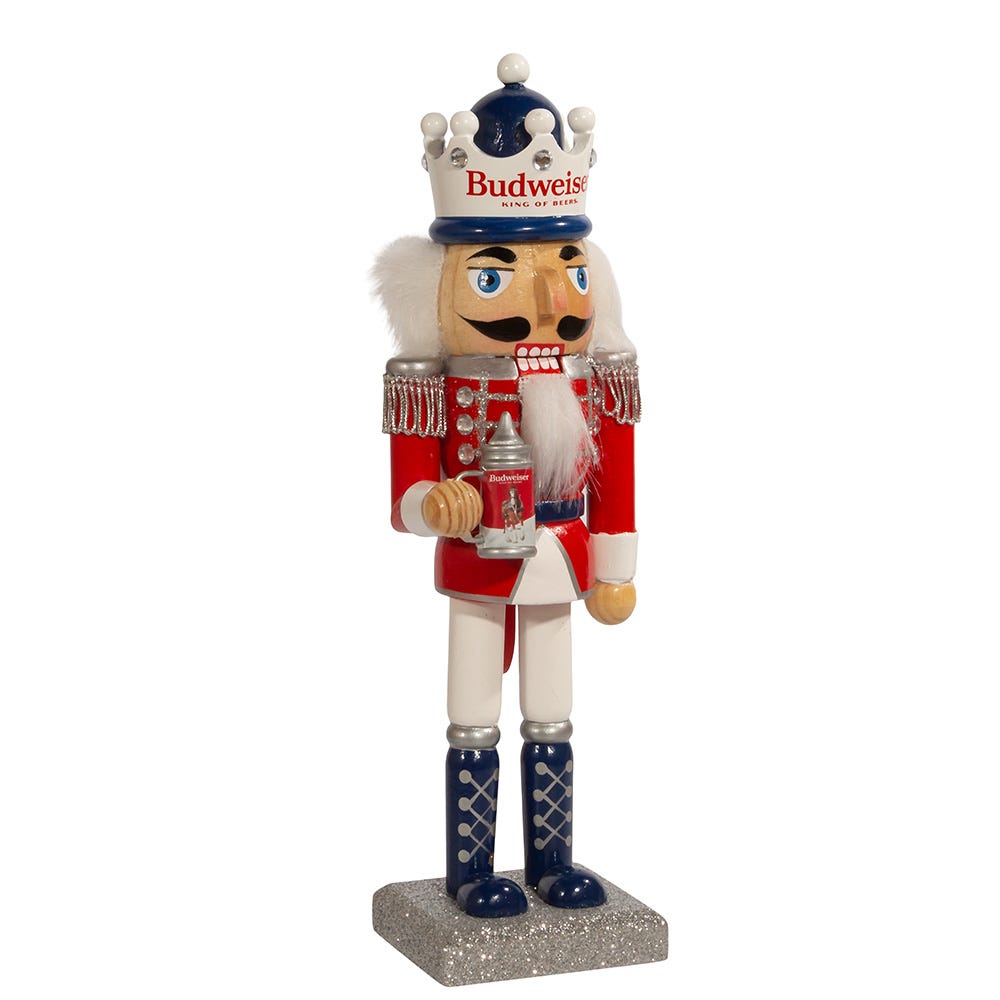 Kurt Adler 10-Inch Budweiser Nutcracker