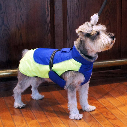 Alpine All-Weather Dog Coat - Blue and Green