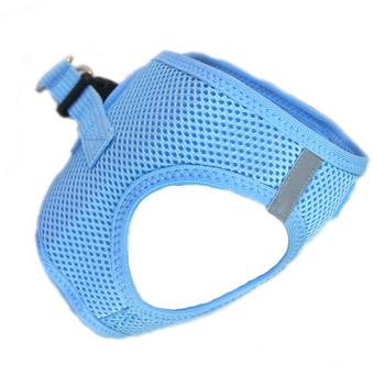 American River Ultra Choke Free Soft Mesh Dog Harness-Light Blue