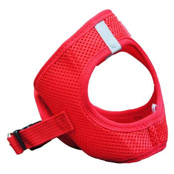 American River Ultra Choke Free Soft Mesh Dog Harness-Red