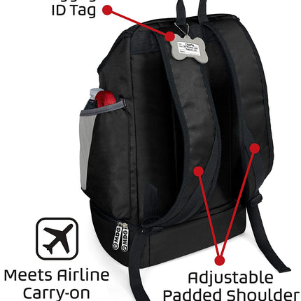 Pattened Drop Bottom Week Away Backpack