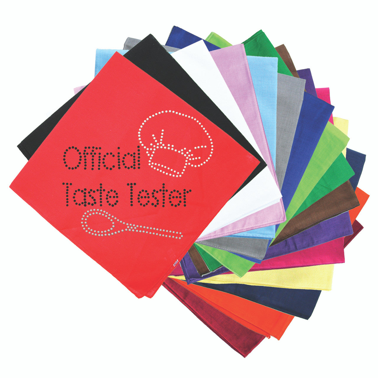 Official Taste Tester - Bandanna Black