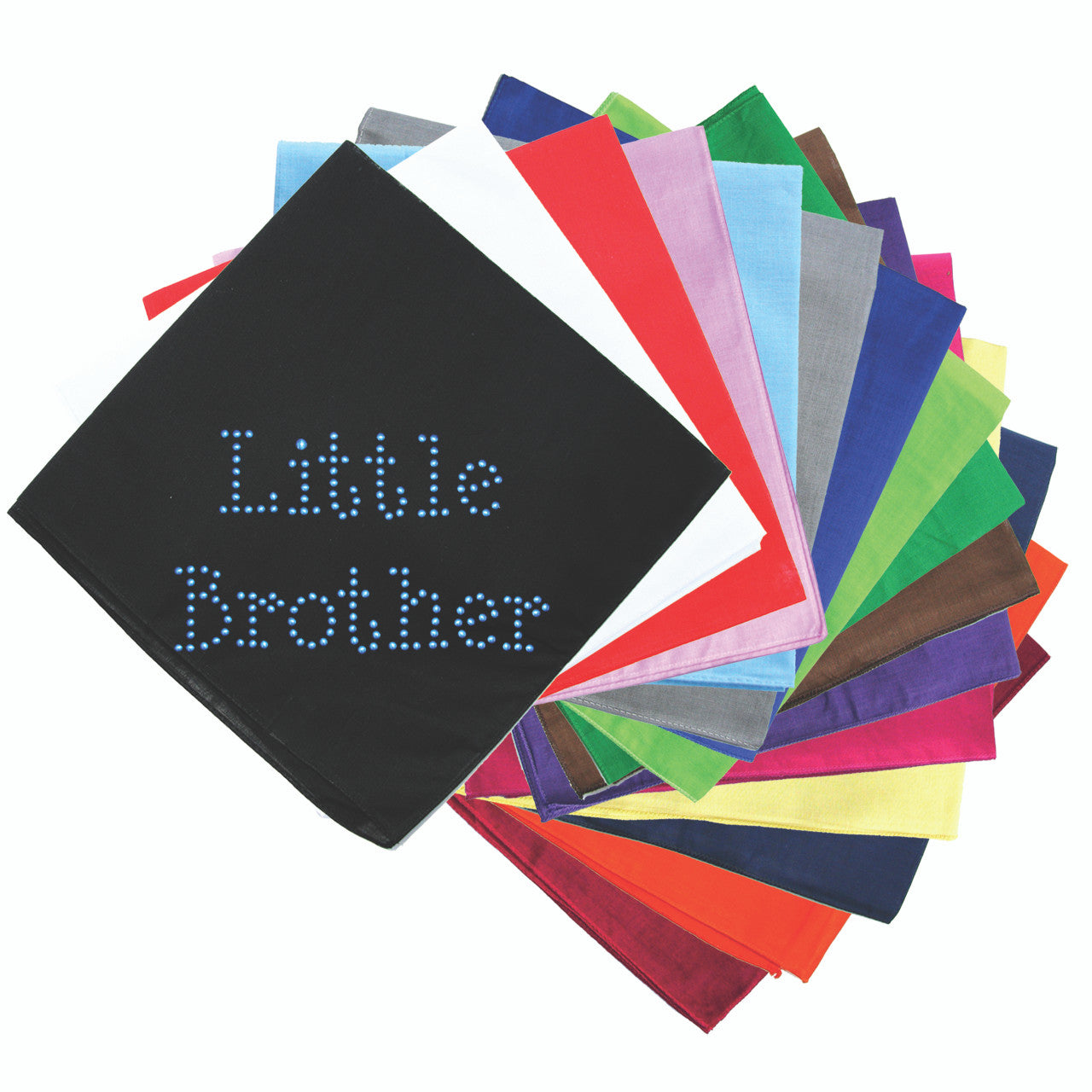 Little Brother - Blue - Bandanna Black