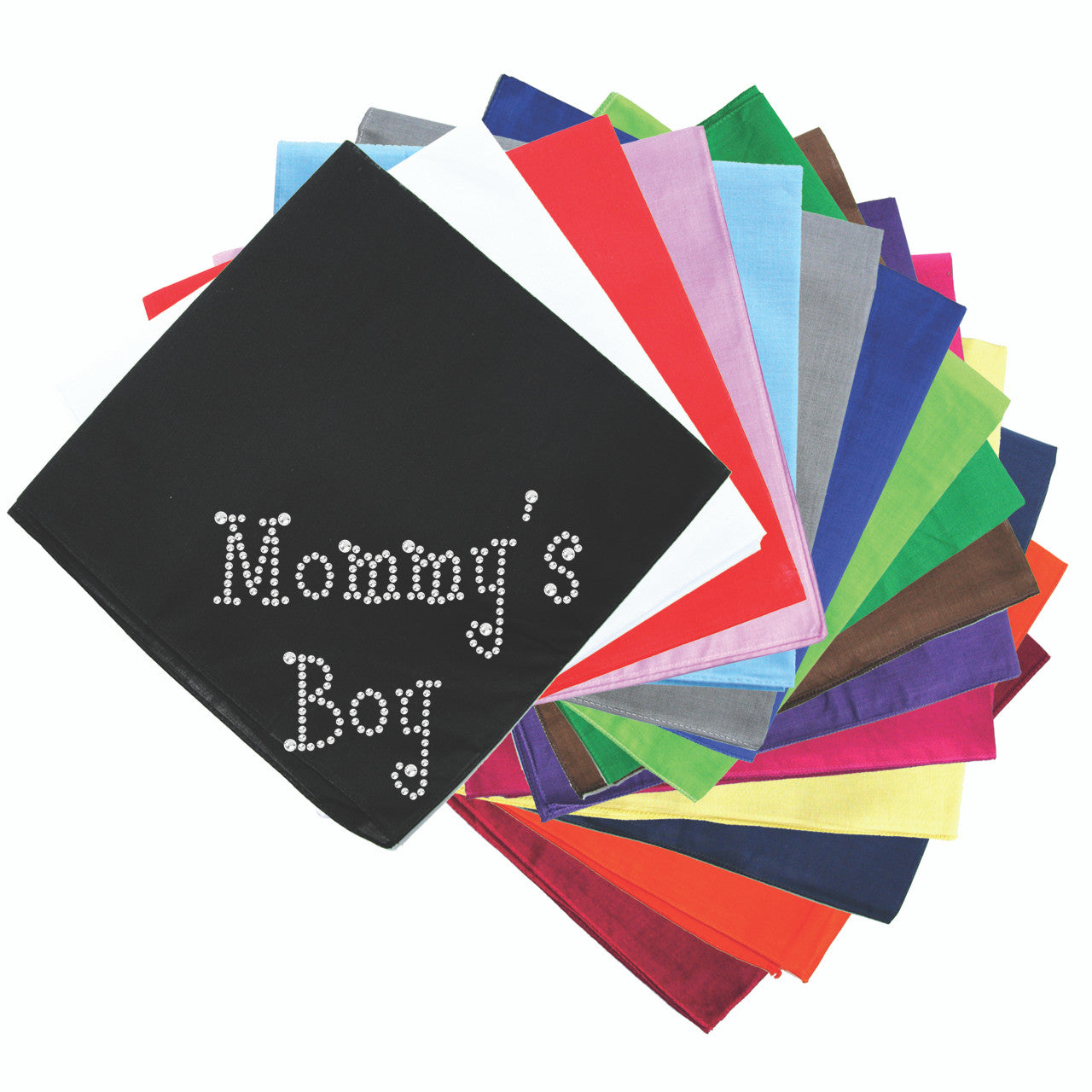 Mommy's Boy - Bandanna Black