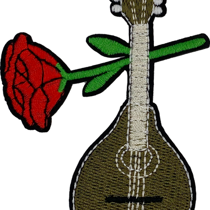 Banjo with Rose - Patch