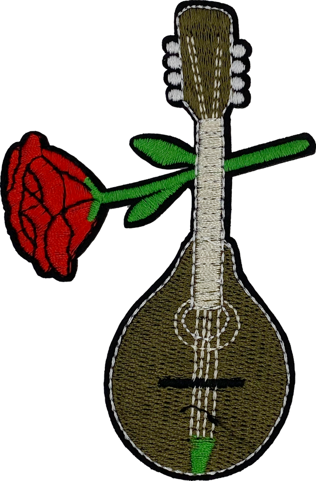 Banjo with Rose - Patch