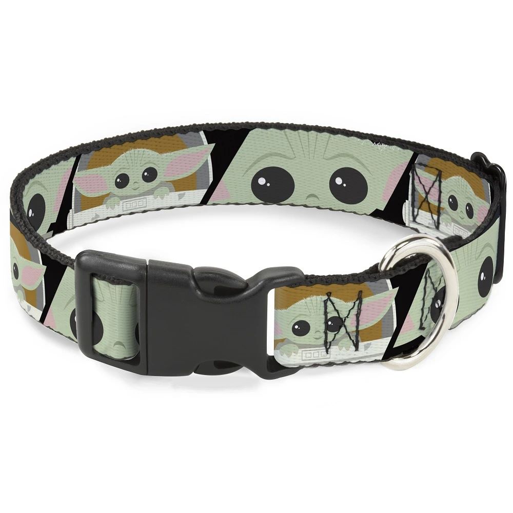 Star Wars The Child Chibi Face Collar & Leash Set Large