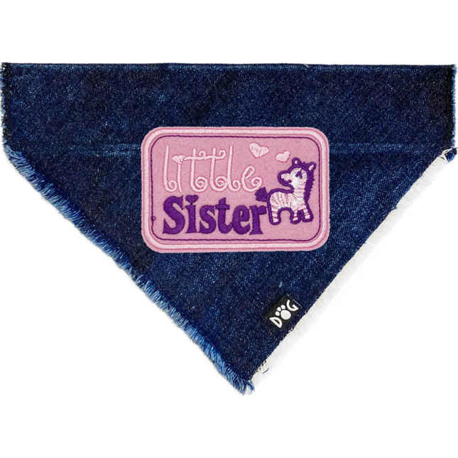 Little Sister Denim Bandana