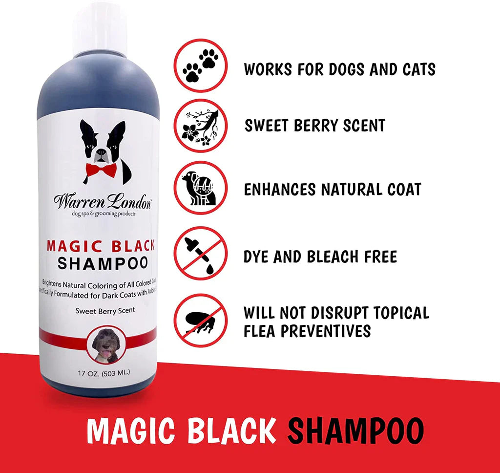 Magic Black Brightening Dog Shampoo