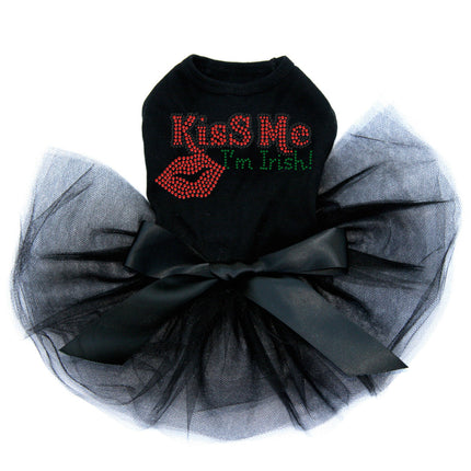 Kiss Me I'm Irish 2 - Dog Custom Tutu