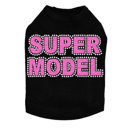 Super Model (Pink)- Dog Tank