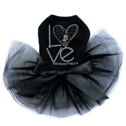 Love With All Your Heart Love Bird - Custom Tutu