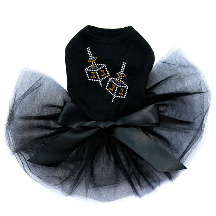 Dreidel - Small (Blue, Silver, & Gold) - Custom Tutu