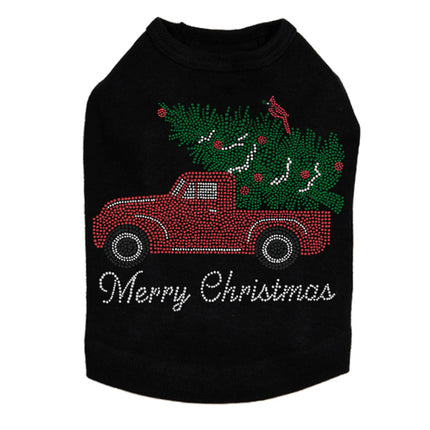 Christmas Truck - Dog Tank