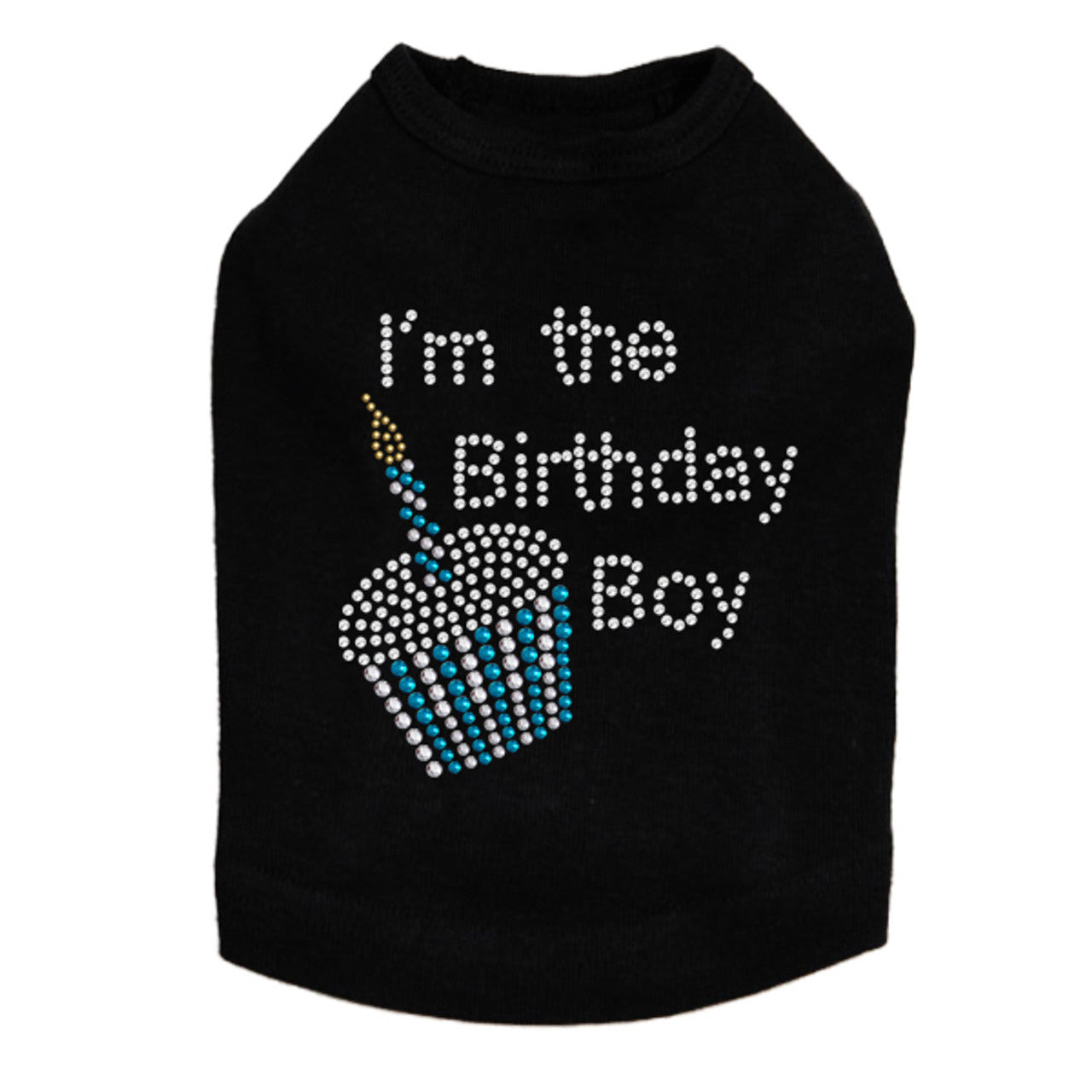 I'm the Birthday Boy - Dog Tank Black