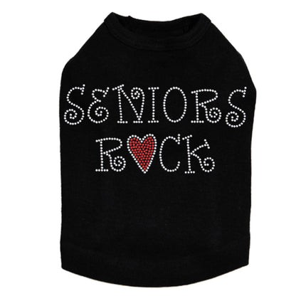 Seniors Rock Dog Tee