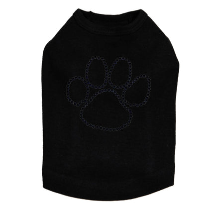 Paw (Black Nailheads) - Dog Tank