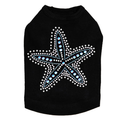 Iridescent AB Starfish - Dog Tank