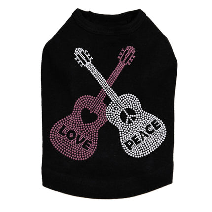 Guitars, Love, & Peace - Dog Tank