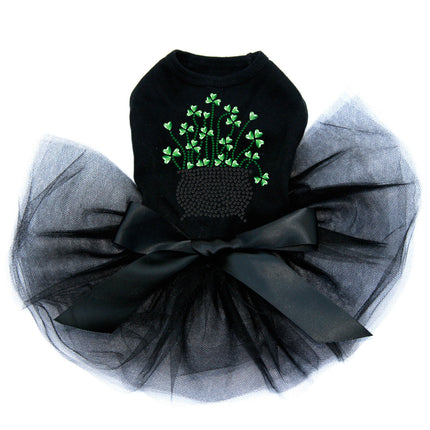 Pot of Shamrocks - Dog Custom Tutu