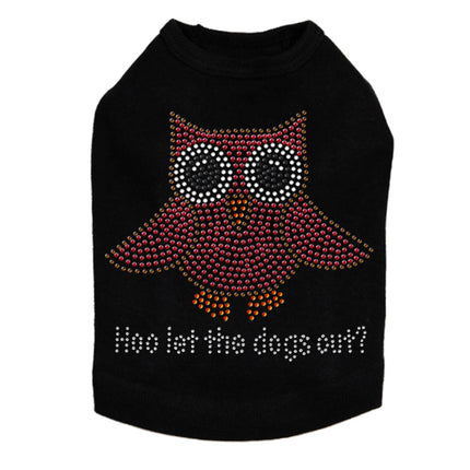 Pink Owl with Hoo Let the Dogs Out? - Dog Tank