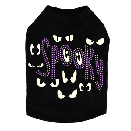 Spooky Glow in the Dark Eyes - Dog Tank