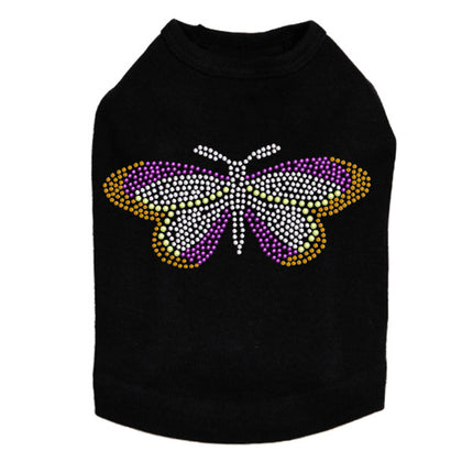 Magenta Butterfly - Dog Tank