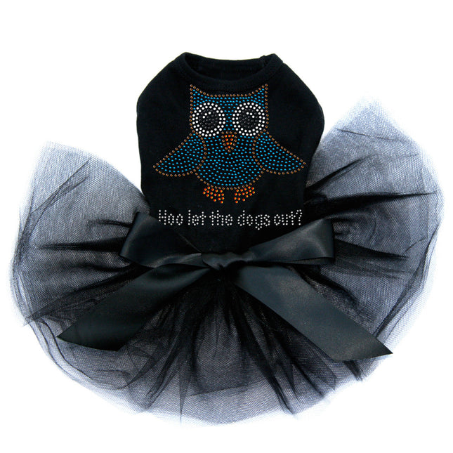 Blue Owl with Hoo Let the Dogs Out? - Custom Tutu