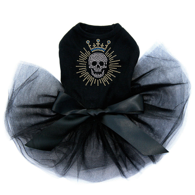 Skull with Austrian crystal Crown - Custom Tutu