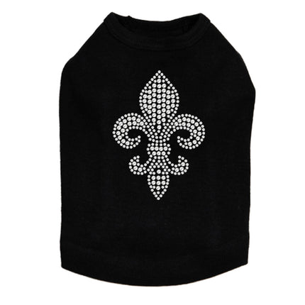 Fleur de Lis (Rhinestone) - Dog Tank