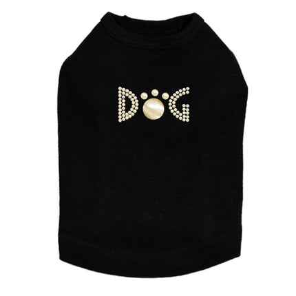 Dog (Gold Nailheads) - Dog Tank