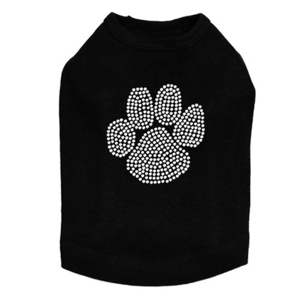 Paw (Rhinestone) - Dog Tank