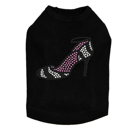 Zebra High Heels - Dog Tank