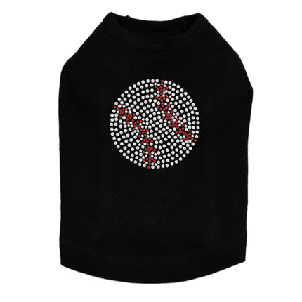 Baseball (Rhinestone) - Dog Tank