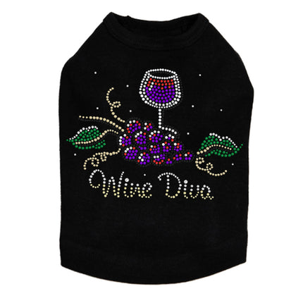 Wine Diva 2 - Dog Tank