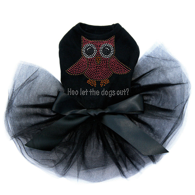 Pink Owl with Hoo Let the Dogs Out? - Custom Tutu