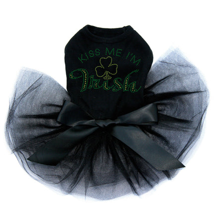 Kiss Me I'm Irish 1 - Dog Custom Tutu