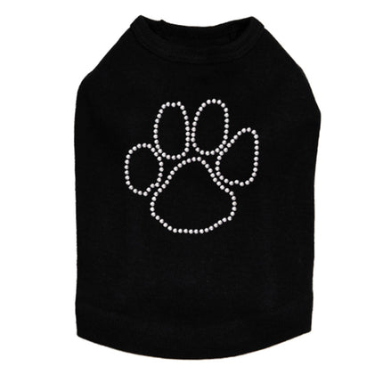 Paw (Silver Nailheads) - Dog Tank