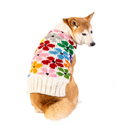 Bloom Dog Sweater